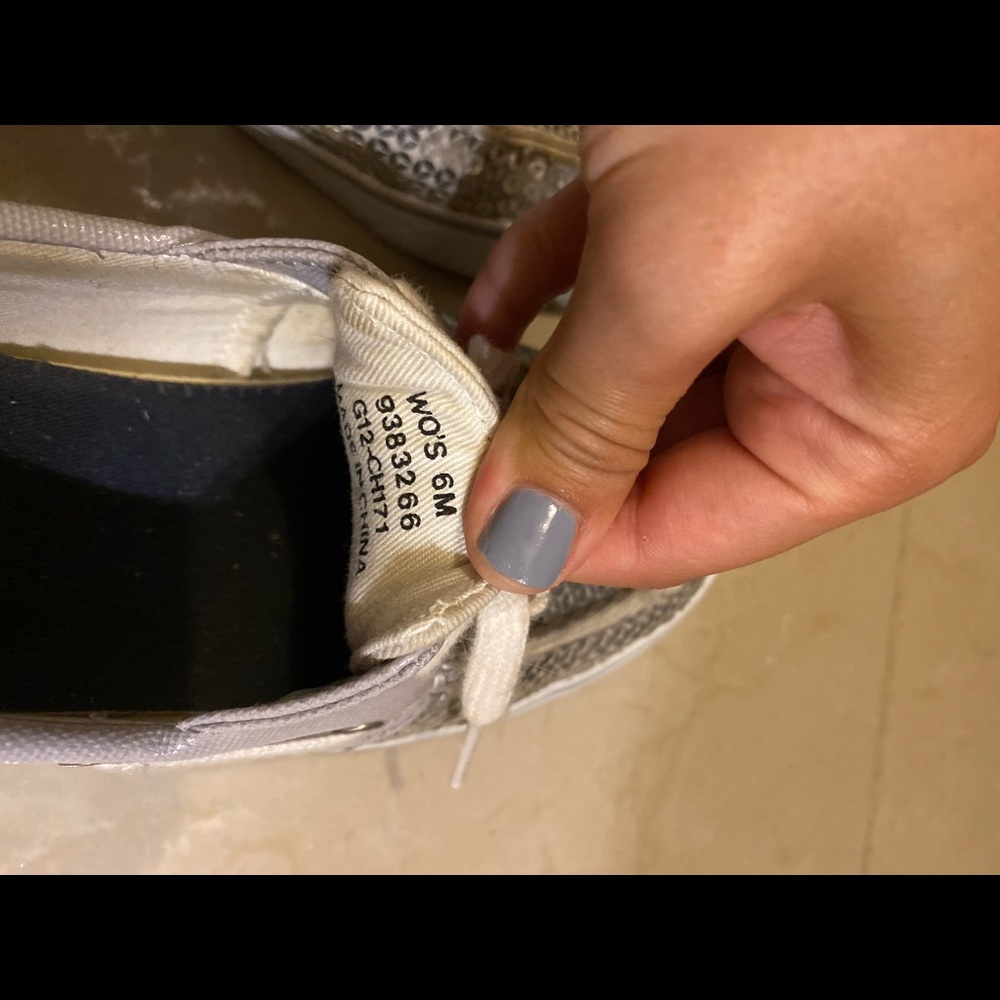 Sparkly Sperrys - Picture 5 of 5